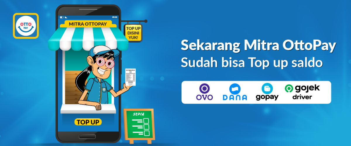 Top Up Saldo Ovo Dana Gopay Gopay Driver Sudah Bisa Di Mitra Ottopay Ottopay