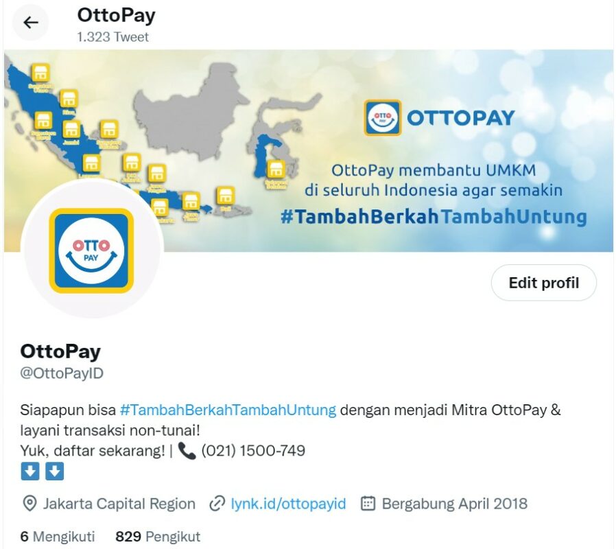Twitter OttoPay