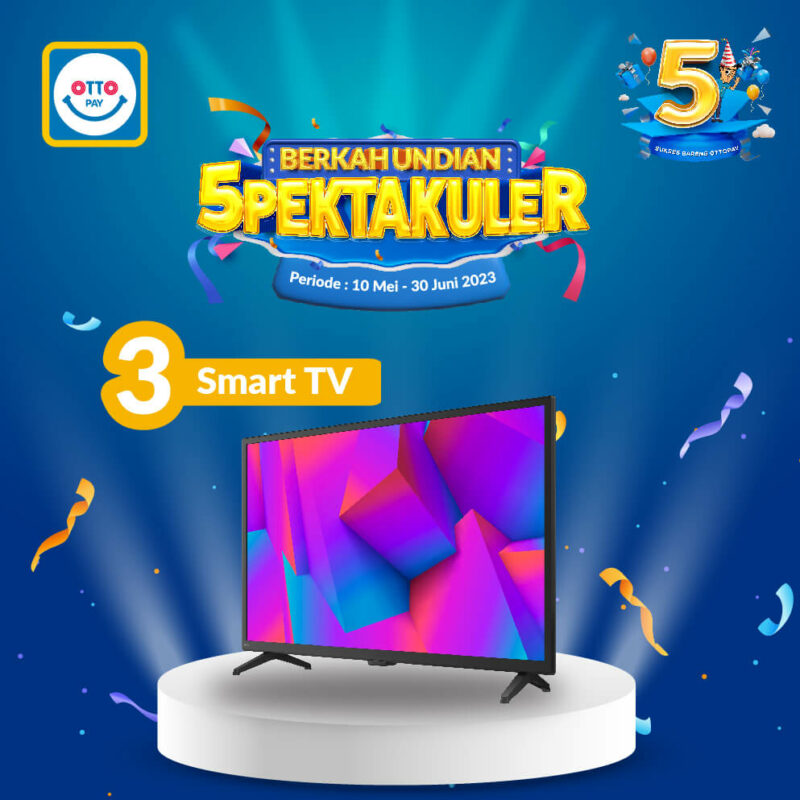 Hadiah Smart TV - Berkah Undian 5pektakuler OttoPay