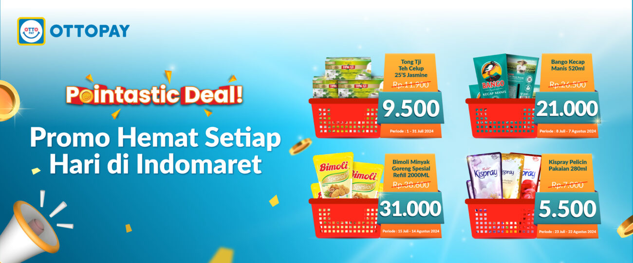 Promo Pointastic Deal Bulan Juli-Agustus Spesial untuk Mitra OttoPay