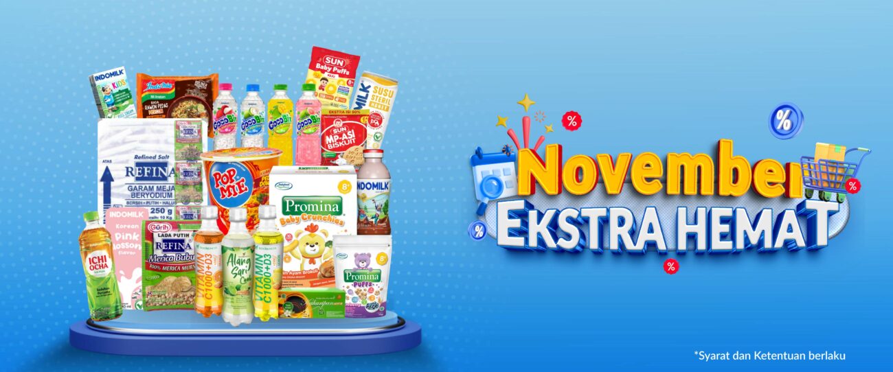 Promo November Extra Hemat Order Barang Melalui Aplikasi Indomarco