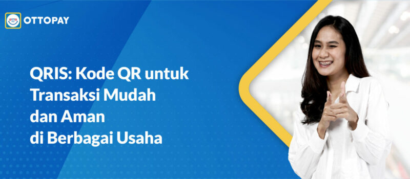 Qris kode QR untuk transaksi